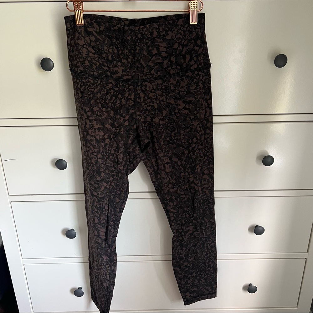 Lululemon Align High Rise Legging 25” - Brown Leopard